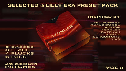 WONDER - Selected & Lilly Era Serum Preset Pack
